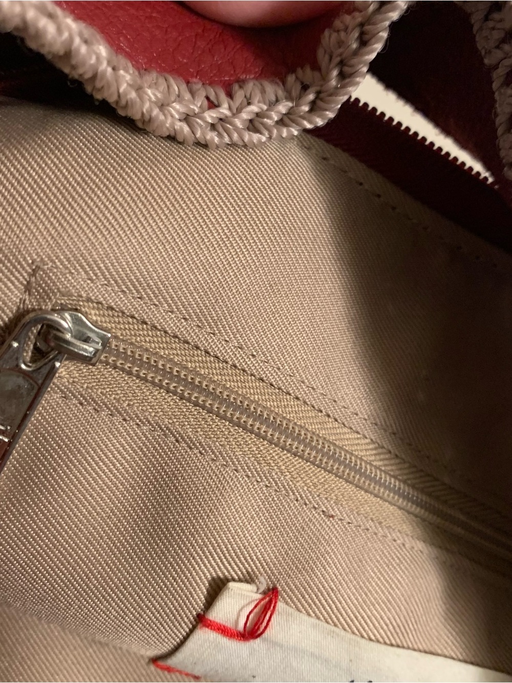 The Sak crimson woven-trim crossbody bag - Picture 8 of 12